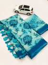 MG 213 Palin Linen Printed Daily Wear Sarees Wholesale Shop In Surat